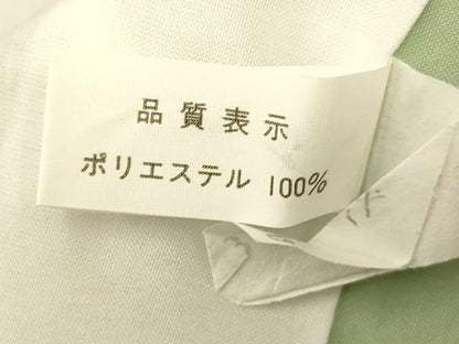 平和屋着物■小紋　草花文　たたき染め　洗える着物　AABH9317fw