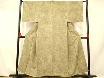 平和屋着物■江戸小紋 霞文 暈し染め 正絹 逸品 AABH9335fw