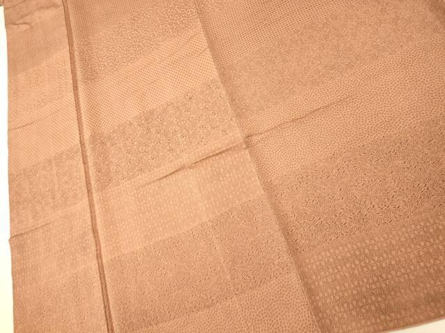 平和屋着物■上質な小紋 花唐草文 正絹 逸品 AABH9337fw