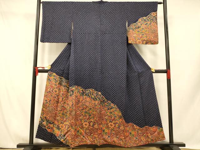 平和屋着物■訪問着 辻が花 正絹 逸品 AABH9346fw