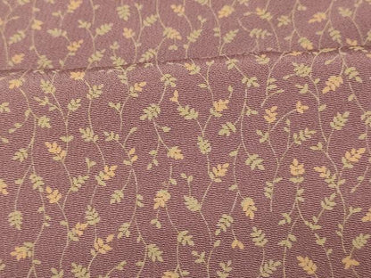 平和屋着物■上質な小紋 草花文 やまと誂製 正絹 逸品 AABH9349fw