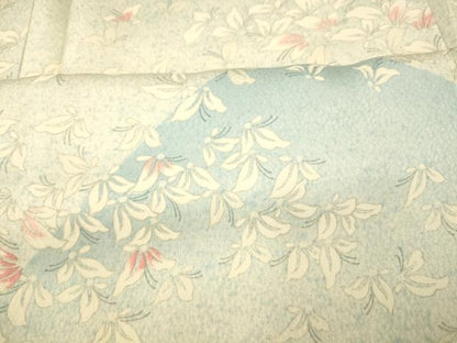 平和屋着物■訪問着 花蝶山重ね文 正絹 逸品 AABH9352fw