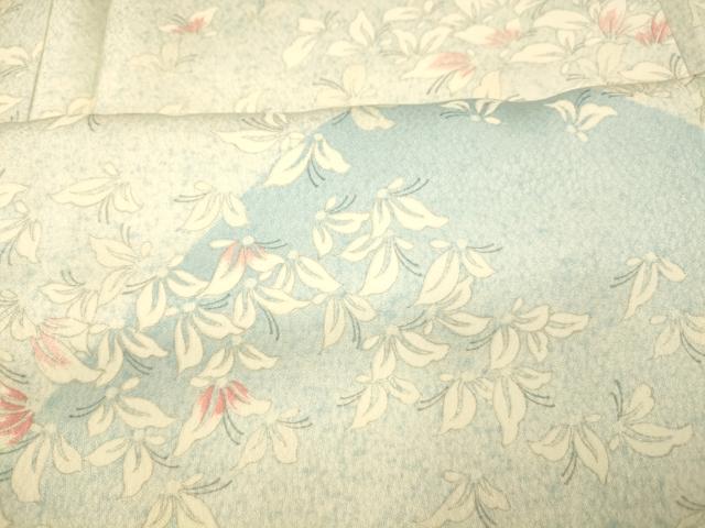 平和屋着物■訪問着 花蝶山重ね文 正絹 逸品 AABH9352fw