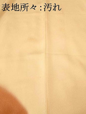 平和屋着物■訪問着　地紙花文　暈し染め　金彩　正絹　逸品　AABH9356fw