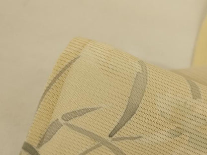 平和屋着物＊夏物 訪問着 絽 駒刺繍 草花文 正絹 逸品 AABH9367jd