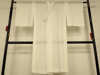 平和屋着物＊夏物 長襦袢 絽 鳥の子色 正絹 逸品 AABH9372jd