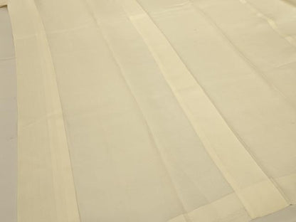 平和屋着物＊夏物 長襦袢 絽 鳥の子色 正絹 逸品 AABH9372jd