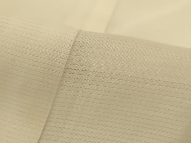平和屋着物＊夏物 長襦袢 絽 鳥の子色 正絹 逸品 AABH9372jd