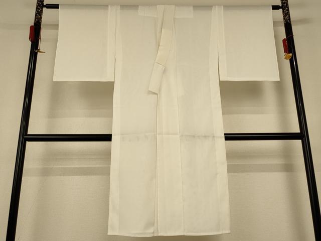 平和屋着物＊夏物 長襦袢 絽 生成り色 洗える着物 AABH9373jd