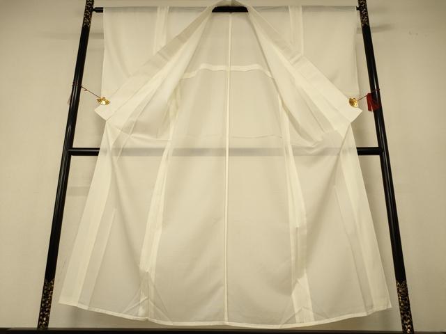 平和屋着物＊夏物　長襦袢　絽　生成り色　正絹　逸品　AABH9375jd 平和屋着物＊夏物 長襦袢 絽 生成り色 正絹 逸品 AABH9375jd