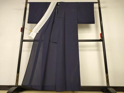 平和屋着物＊夏物 色無地 絽 青褐色 正絹 逸品 未使用 AABH9378jd