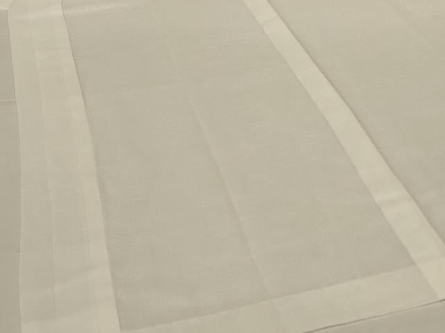 平和屋着物＊夏物　長襦袢　流水枝葉紋紗　白色　AABH9399jd 平和屋着物＊夏物 長襦袢 流水枝葉紋紗 白色 AABH9399jd