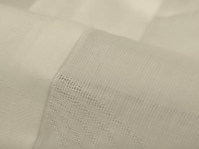 平和屋着物＊夏物　長襦袢　流水枝葉紋紗　白色　AABH9399jd 平和屋着物＊夏物 長襦袢 流水枝葉紋紗 白色 AABH9399jd