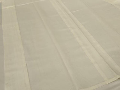 平和屋着物＊夏物 長襦袢 絽 鳥の子色 正絹 逸品 AABH9402jd