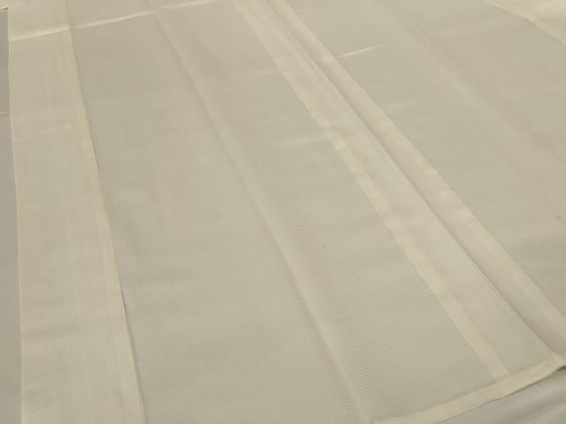 平和屋着物＊夏物 長襦袢 絽 鳥の子色 正絹 逸品 AABH9402jd