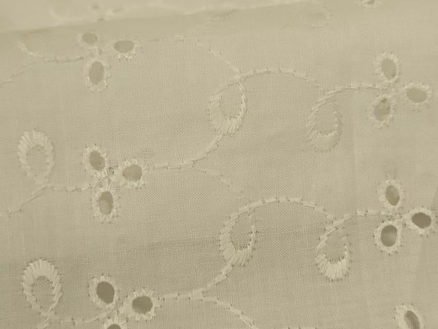 平和屋着物＊夏物　長襦袢　レース　白色　綿　AABH9407jd 平和屋着物＊夏物 長襦袢 レース 白色 綿 AABH9407jd