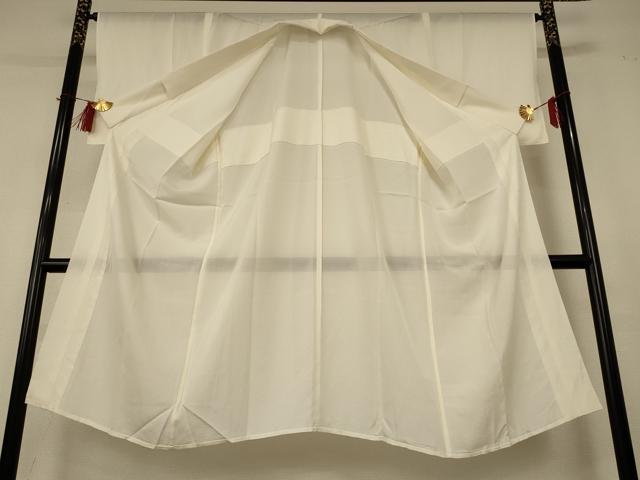 平和屋着物＊夏物　長襦袢　絽　象牙色　正絹　逸品　AABH9411jd 平和屋着物＊夏物 長襦袢 絽 象牙色 正絹 逸品 AABH9411jd
