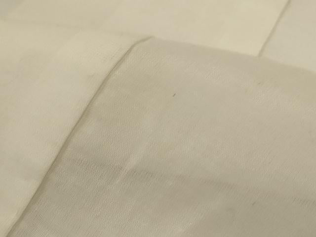 平和屋着物＊夏物　長襦袢　草花紋紗　象牙色　洗える着物　AABH9416jd 平和屋着物＊夏物 長襦袢 草花紋紗 象牙色 洗える着物 AABH9416jdの