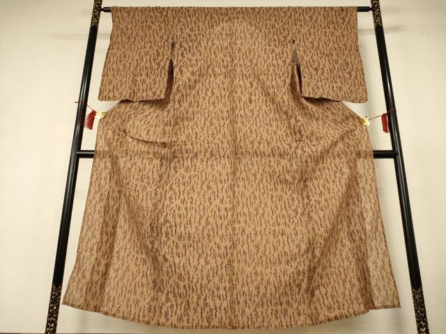 平和屋着物＊夏物　小千谷ちぢみ　麻　逸品　AABH9424jd