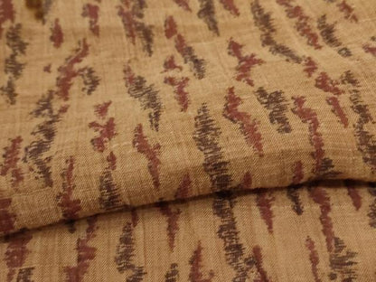 平和屋着物＊夏物　小千谷ちぢみ　麻　逸品　AABH9424jd