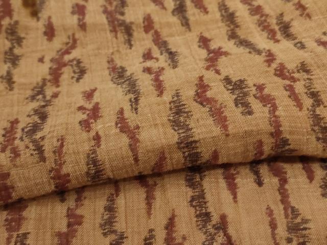 平和屋着物＊夏物　小千谷ちぢみ　麻　逸品　AABH9424jd