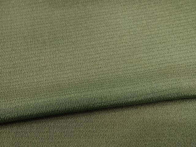 平和屋着物＊夏物 小紋 絽縮緬 霞文 暈し染め 正絹 逸品 AABH9429jd