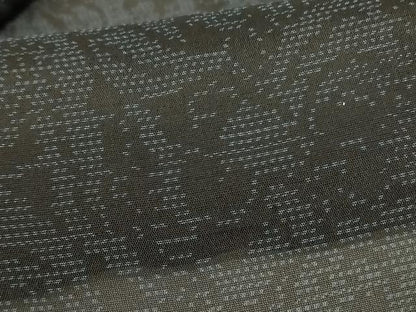 平和屋着物＊夏物 本場大島紬 夏大島 草花文 正絹 逸品 AABH9456jd