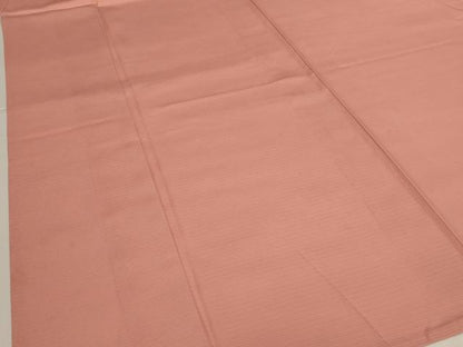 平和屋着物＊夏物 色無地 絽 宍色 正絹 逸品 AABH9459jd