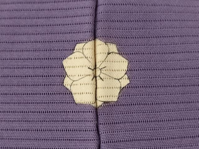 平和屋着物＊夏物 色無地 絽 鳩羽色 正絹 逸品 AABH9460jd