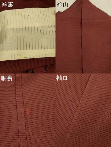 平和屋着物＊夏物 色無地 絽 玉蜀黍色 正絹 逸品 AABH9464jd