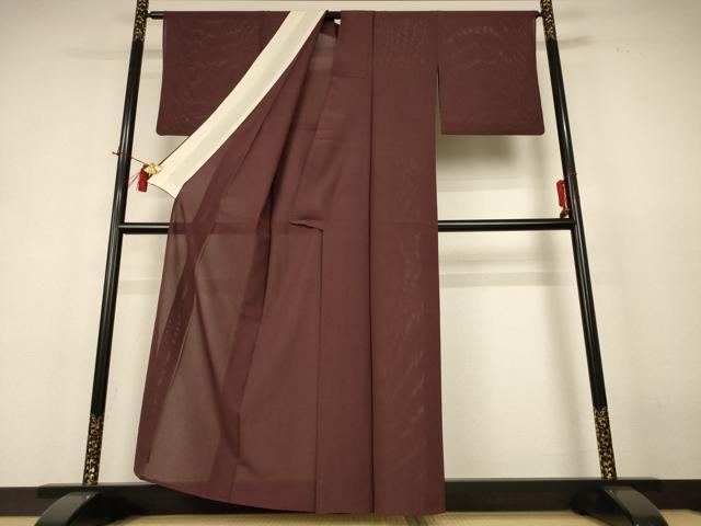 平和屋着物＊夏物 色無地 絽 玉蜀黍色 正絹 逸品 AABH9464jd