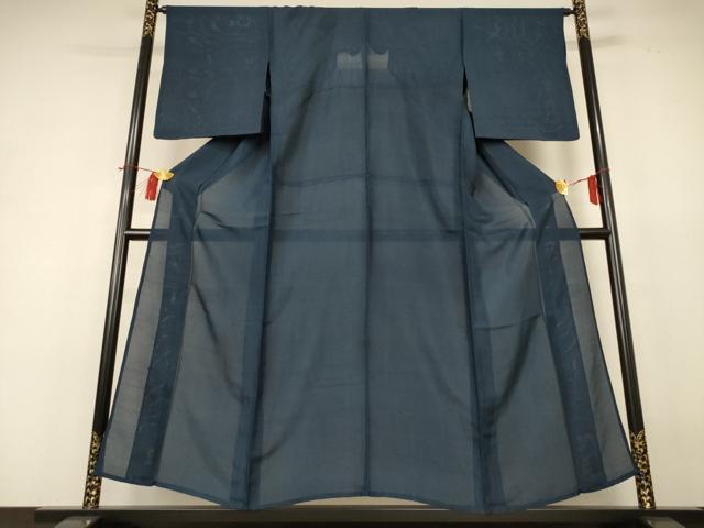 平和屋着物＊夏物 色無地 絽 百入茶色 正絹 逸品 AABH9466jd