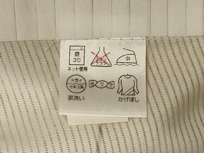 平和屋着物＊夏物 小紋 絽 枝葉文 洗える着物 AABH9467jd