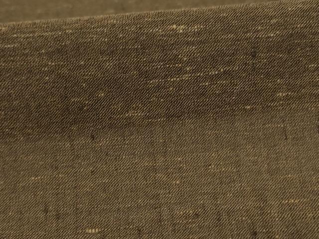 平和屋着物＊夏物 男性 盛夏結城 霞文 反端付き 正絹 逸品 未使用 AABH9468jd