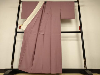 平和屋着物＊夏物 色無地 絽 鴇浅葱色 正絹 逸品 AABH9478jd