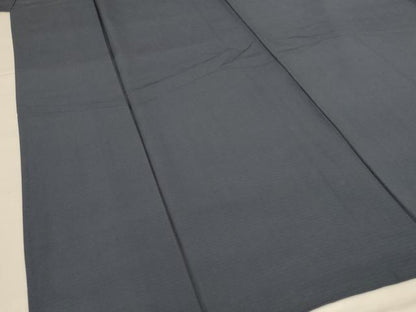 平和屋着物＊夏物 色無地 絽 錆鼠色 正絹 逸品 AABH9479jd
