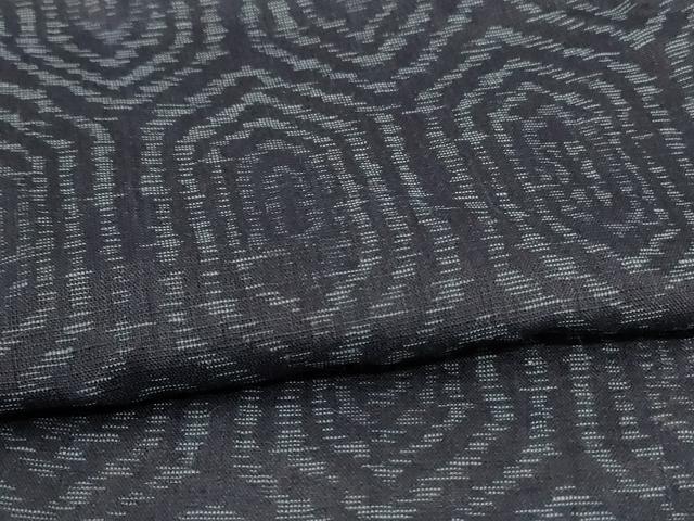 平和屋着物＊夏物 紗紬 子持ち亀甲 正絹 逸品 AABH9482jd