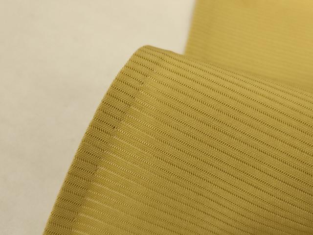 平和屋着物＊夏物 色無地 絽 玉蜀黍色 正絹 逸品 AABH9490jd