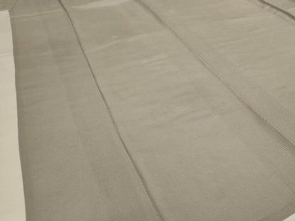 平和屋着物＊夏物 色無地 絽 絹鼠色 正絹 逸品 AABH9491jd