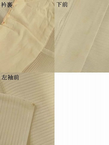 平和屋着物＊夏物 長襦袢 絽 白色 洗える着物 AABH9501jd