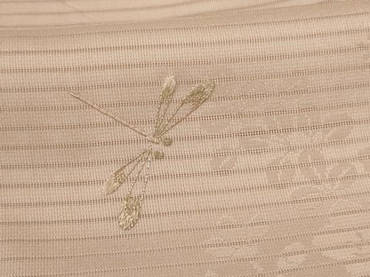 平和屋着物＊夏物 訪問着 絽 刺繍 草花文 勝虫 正絹 逸品 AABH9505jd