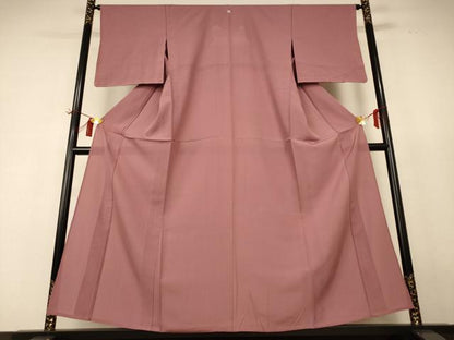 平和屋着物＊夏物 色無地 絽 蘇芳香色 正絹 逸品 AABH9510jd