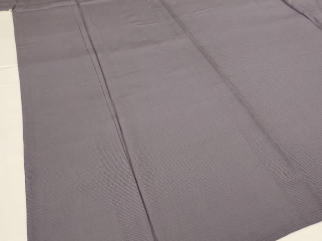 平和屋着物＊夏物　色無地　縦絽　江戸鼠色　正絹　逸品　AABH1988ck 平和屋着物＊夏物 色無地 絽 源氏鼠色 正絹 逸品 AABH9512jd