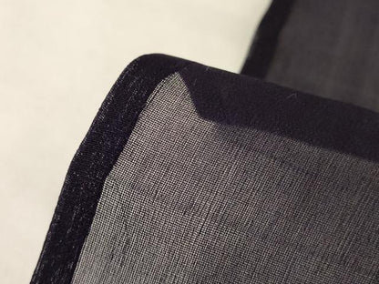 平和屋着物＊夏物 色無地 紗 黒紅色 正絹 逸品 AABH9513jd