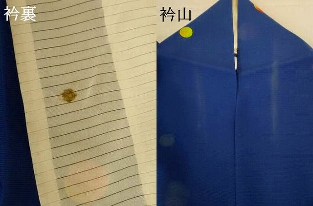 平和屋着物＊夏物 小紋 絽 丸文 正絹 逸品 AABH9519jd