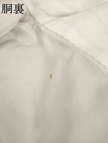 平和屋着物●伝統工芸師　服部光擴　江戸小紋　鮫小紋柄　草木染　ログウッド　正絹　逸品　AABH9533ck