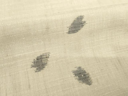 平和屋着物●結城紬　桜　大丸扱い　正絹　逸品　AABH9540ck