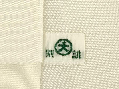 平和屋着物●結城紬　桜　大丸扱い　正絹　逸品　AABH9540ck