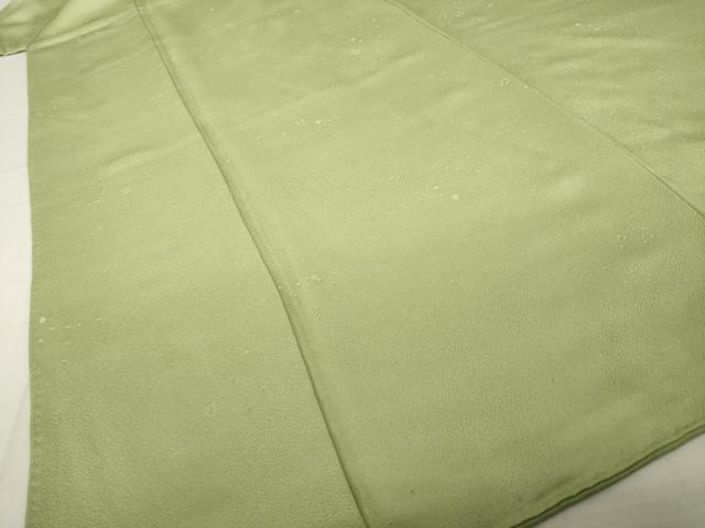 平和屋着物●上質な色無地　星座　柳茶色　正絹　逸品　AABH9553ck