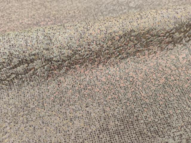 平和屋着物●上質な小紋　霞文　暈し染め　正絹　逸品　AABH9554ck